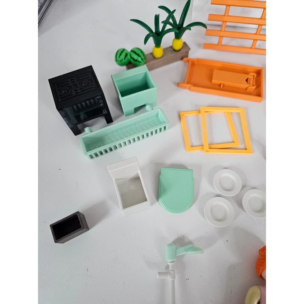 Playmobil City My Life School Hospital Accessories Lot Figures Chairs Kitchen